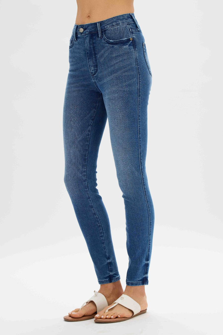 Tanya Cool Denim Medium Wash Skinny - PLUS