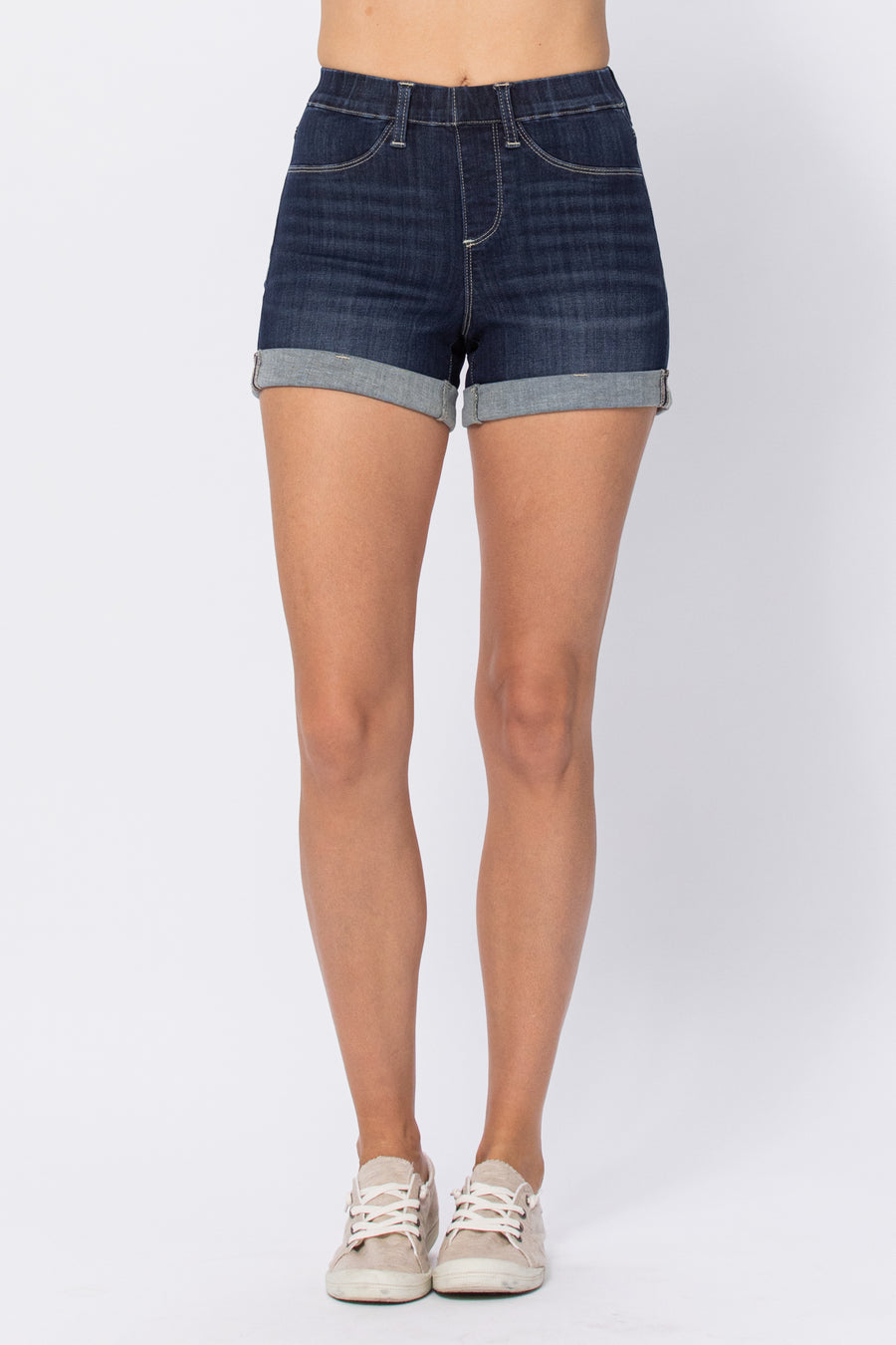 Sarah Pull-On Jegging Shorts