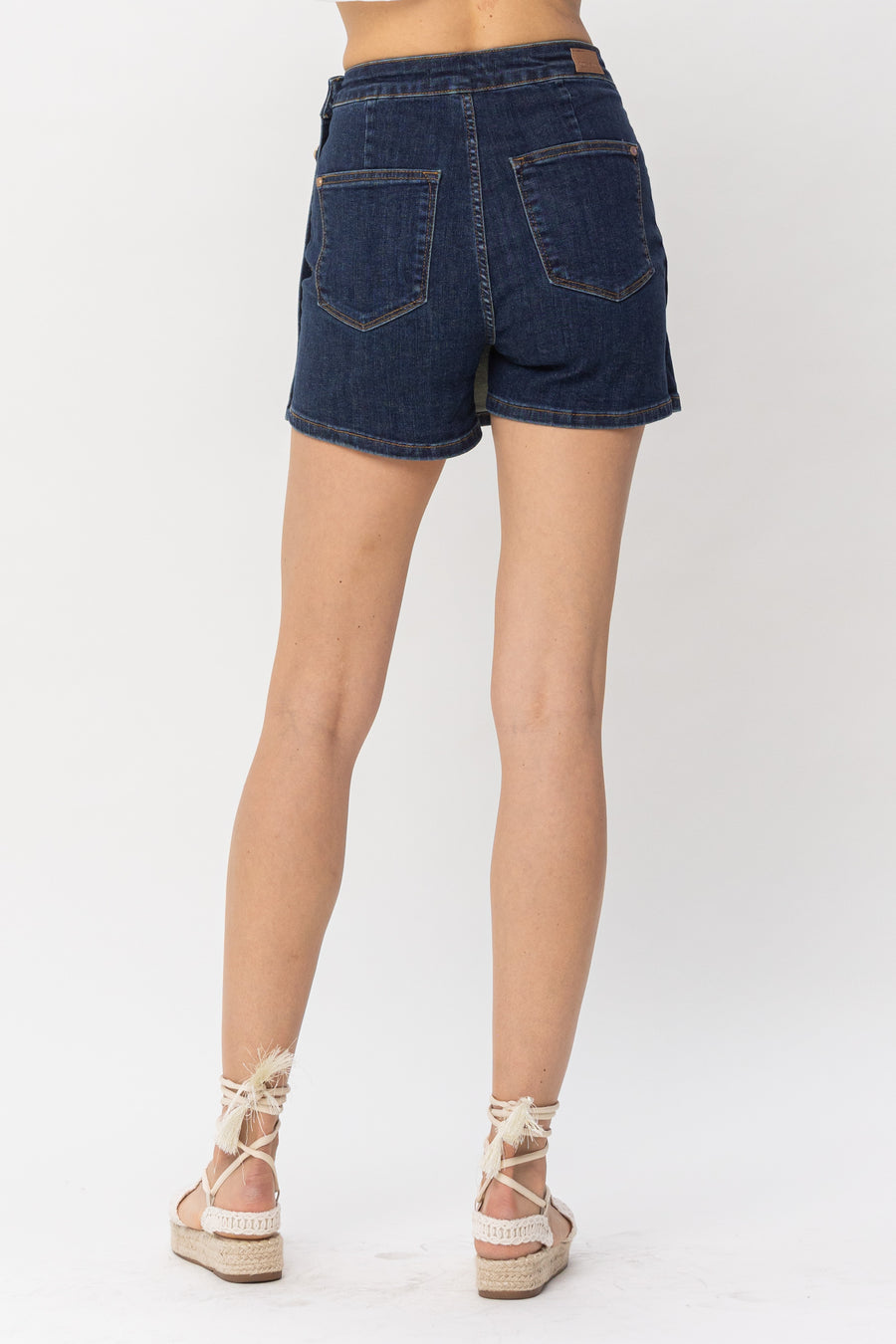 Rebecca Clean Wash Denim Skort